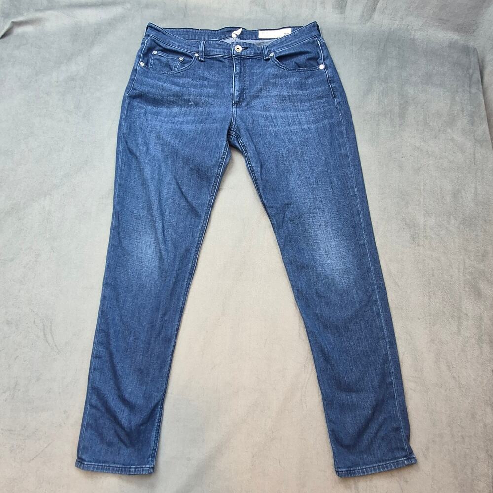 Rag & Bone Dre Jeans Womens 30 Blue Low Rise Slim Boyfriend Stretch Denim
